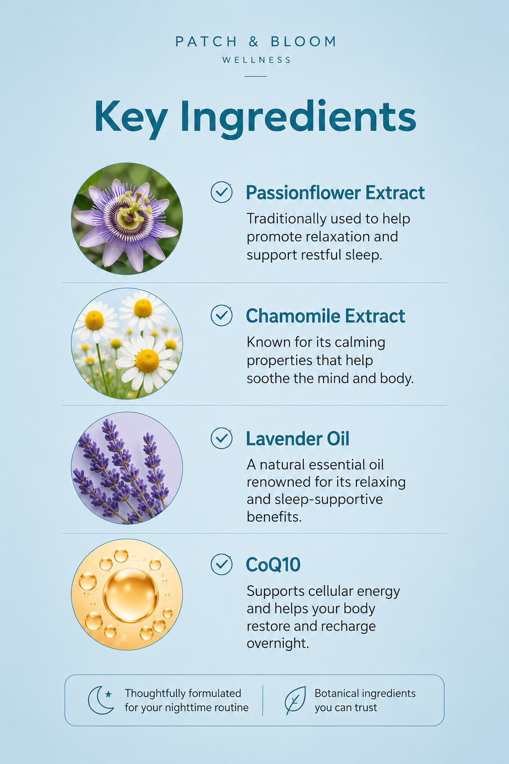 EXHALE - Evening Botanical Patch