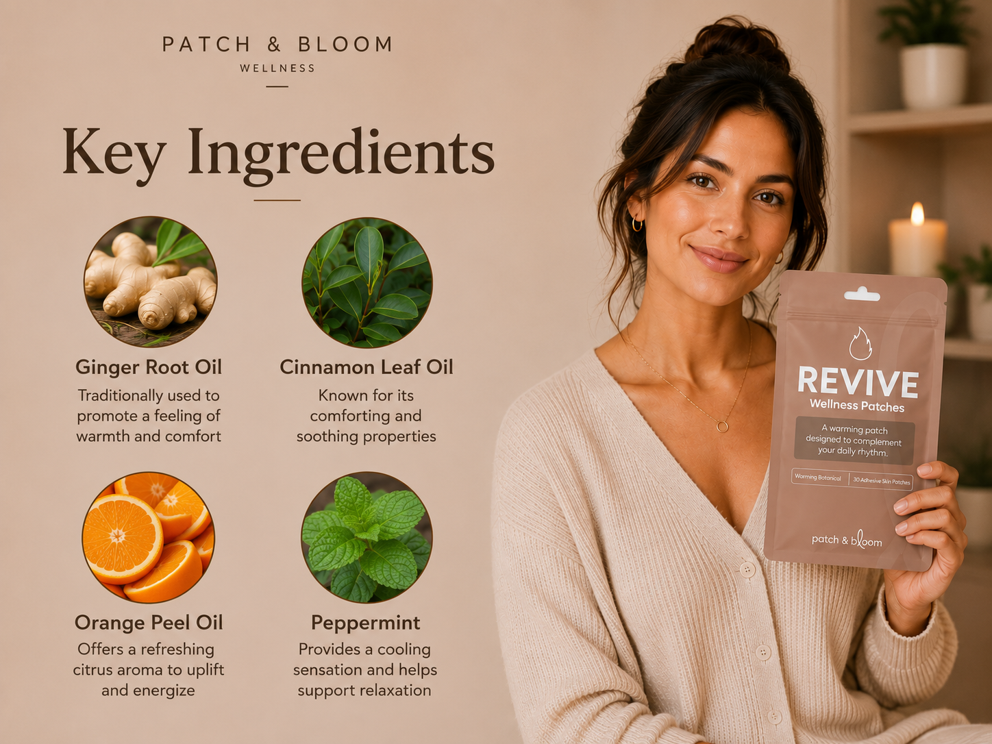 REVIVE — Warming Botanical Patch
