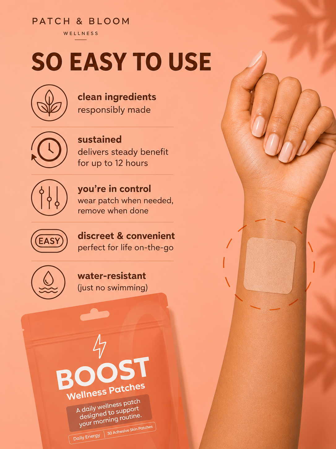 BOOST — Daily Energy Patch