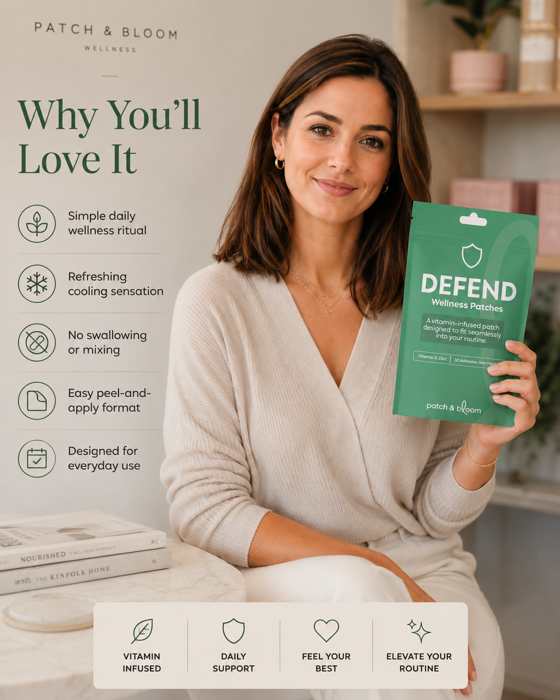 DEFEND — Vitamin & Zinc Patch
